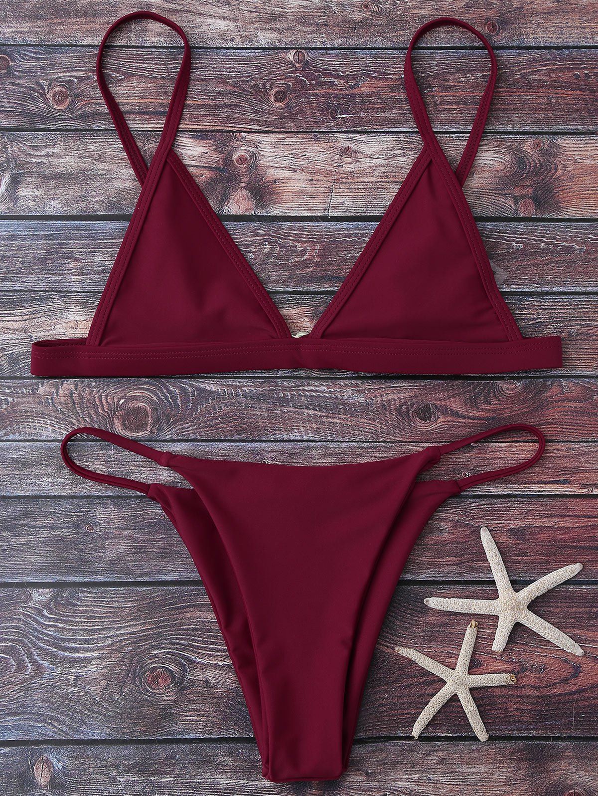 bikini straps
