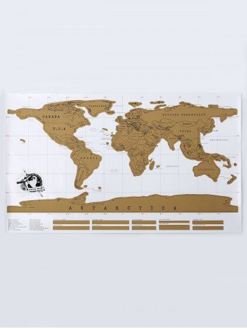 Mapa zdrapka Fancy Scratch World Map Travel Edition Original  