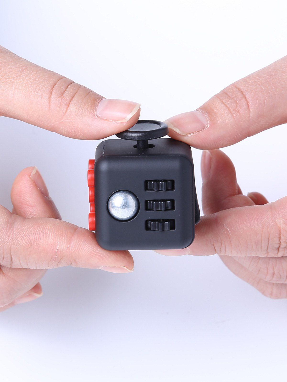 

Squeeze Stress Reliever Finger Toy, Black
