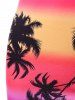Coconut Palm Slinky Dress -  