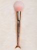 6 Pcs Multifunction Mermaid Shape Makeup Brush Set -  