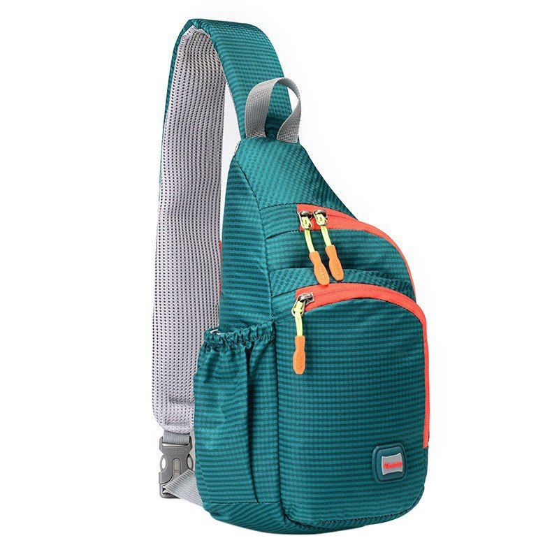 

Outdoor Waterproof Multipocket Chest Bag, Marine green