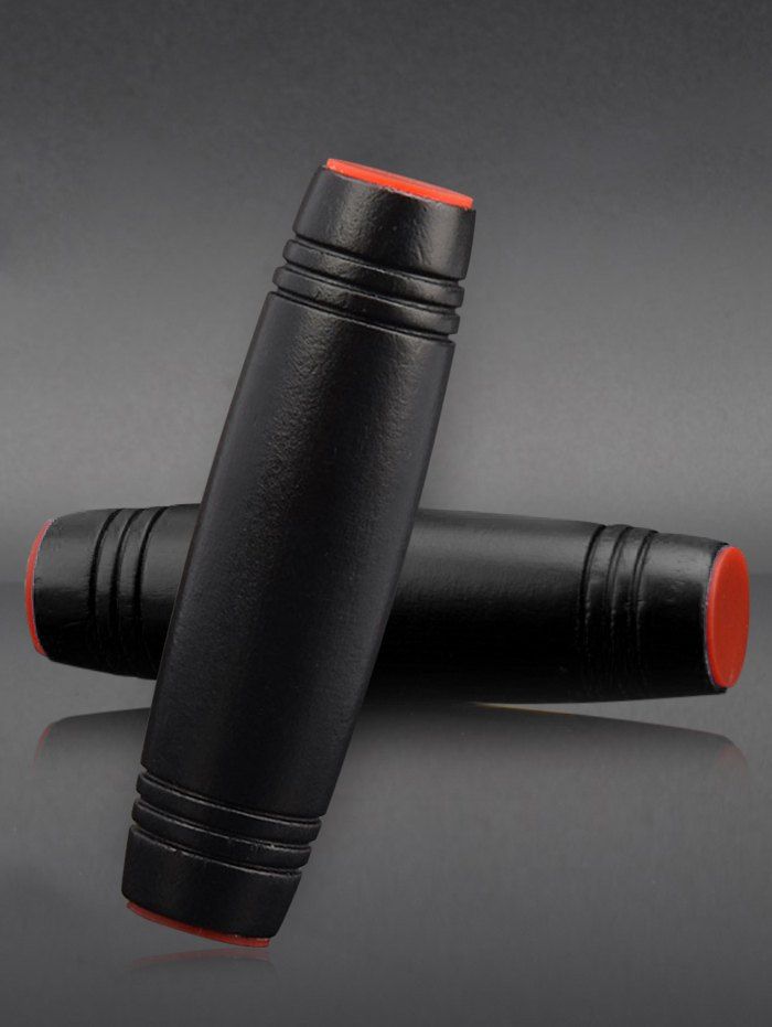 

Desk Toy Wooden Flip Fidget Roller, Black