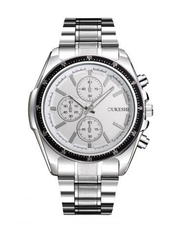 Firstgrabber Number Steel Strap Quartz Watch