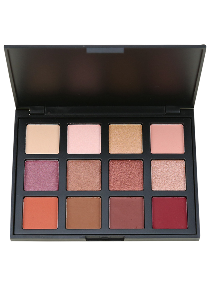 

12 Colours Shimmer Matte Powder Eyeshadow Palette, #01