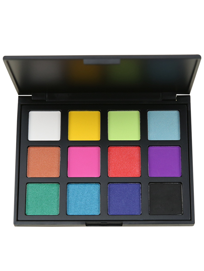 [70% OFF] 12 Colours Glitter Matte Powder Eyeshadow Palette | Rosegal