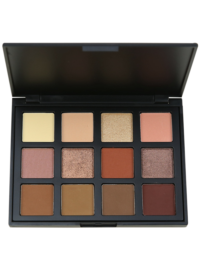 12 Colours Shimmer Matte Powder Eyeshadow Palette | RoseGal.com