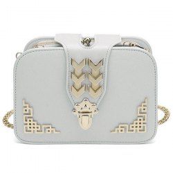 Metal Embellished Cross Body Bag