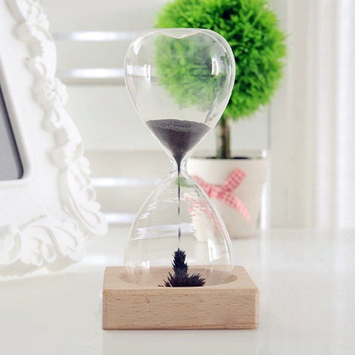 Black Home Decor Creative Magnet Timer Hourgl Rosegal New Home Decor Creative Magnet Timer Hourgl
