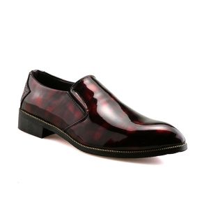 Patent Leather Pointed Toe Formal Shoes