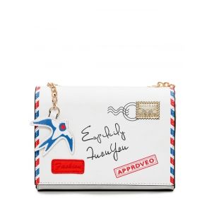 Chain Envelope Printed Crossbody Bag