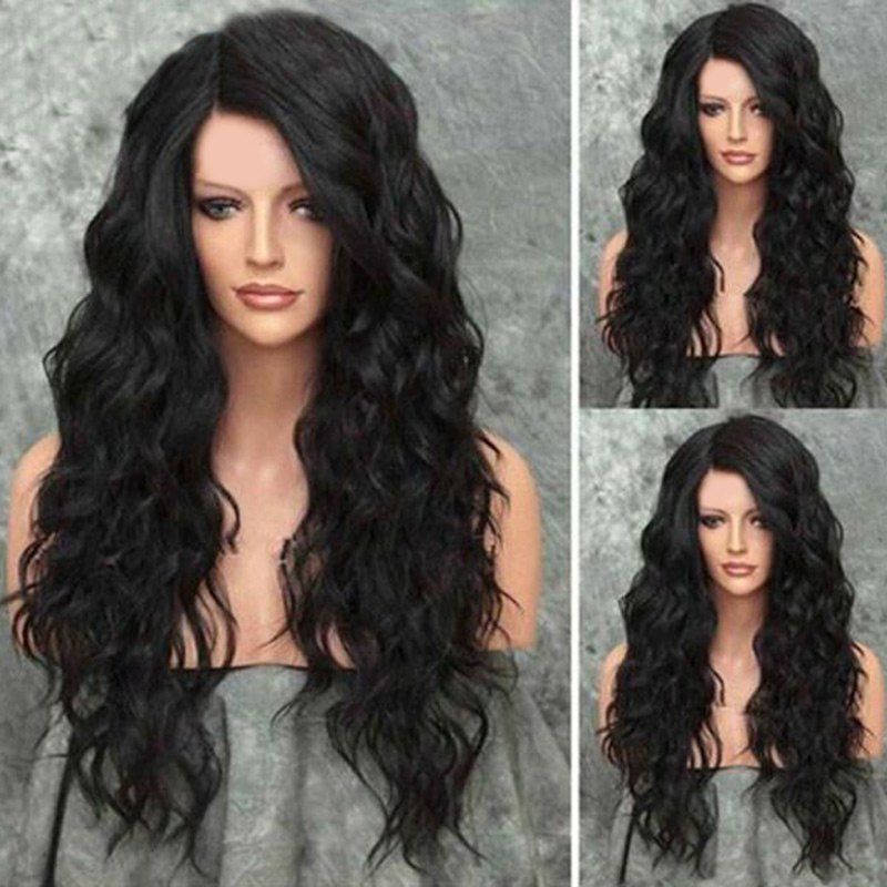 long wavy synthetic wigs