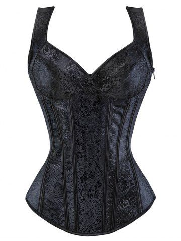 Women's Gothic Steampunk Clothing Corset Bustier Top Sexy