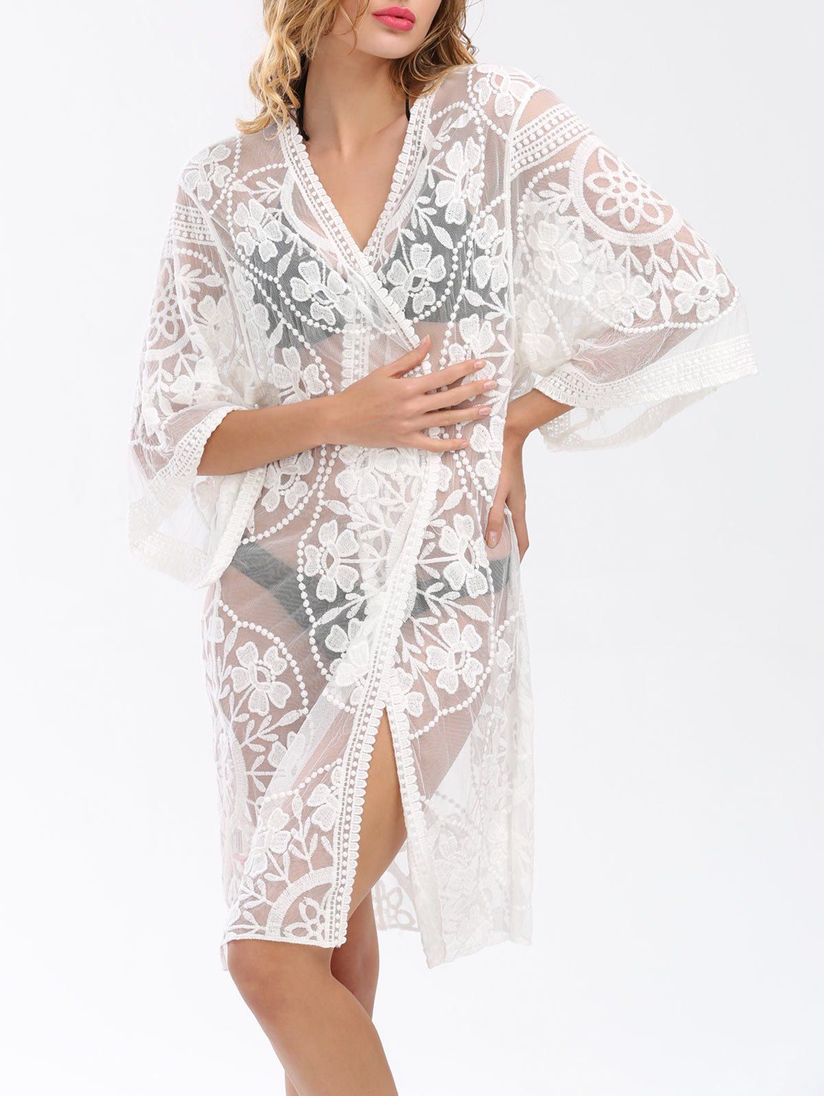 women's kimono beach cover up
