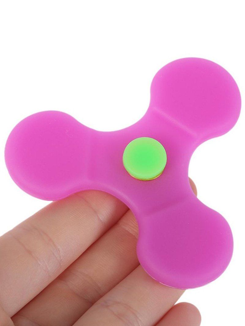 

Silicone EDC Spinning Toy Finger Gyro, Purple