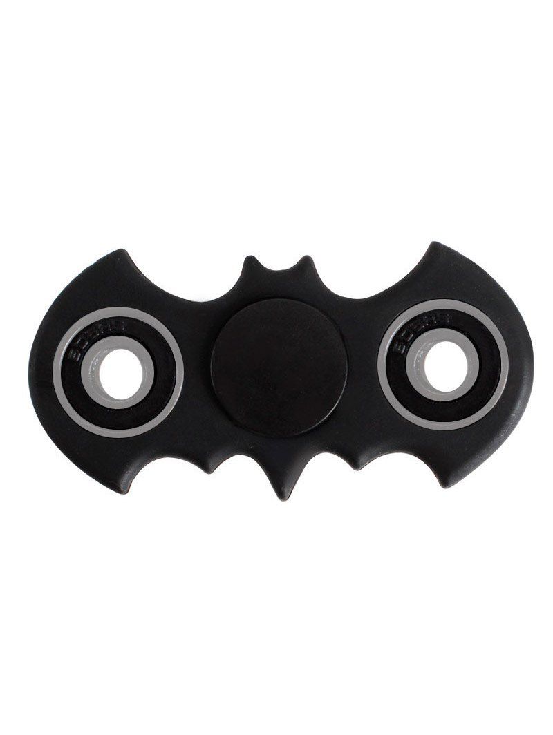 

Anti Stress Toy Bat Shaped Rotating Finger Gyro, Black