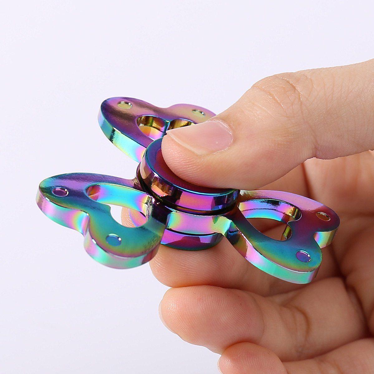 New Colorful Clover Shaped Stress Reducer Finger Gyro  