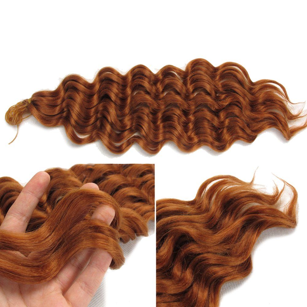 21 Off Wand Curl Pre Loop Crochet Long Hair Extensions Rosegal