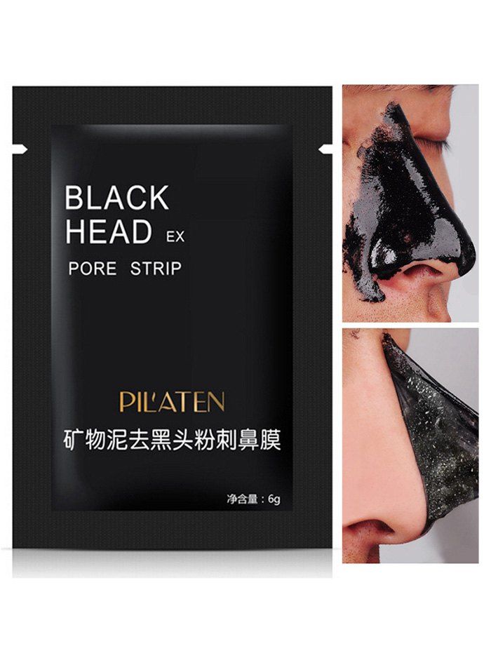

Mineral Mud Blackhead Nose Removal Deep Cleansing Mask, Black