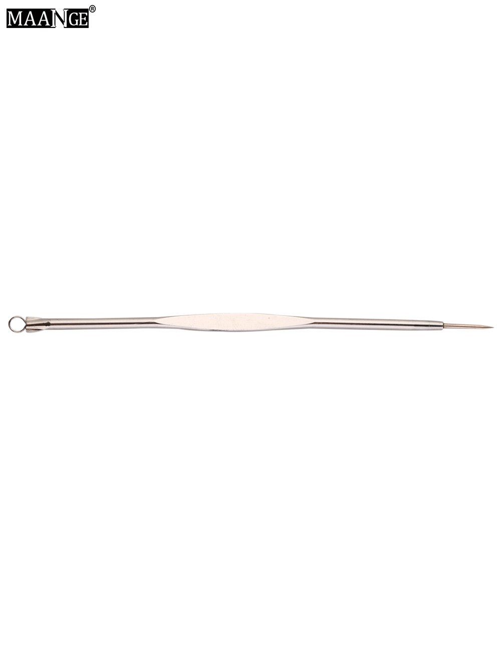 

Removal Blackhead Acne Pimple Needle Extractor, Silver