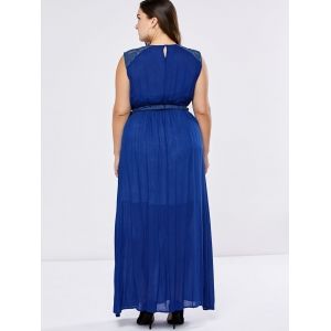floor length gown plus size