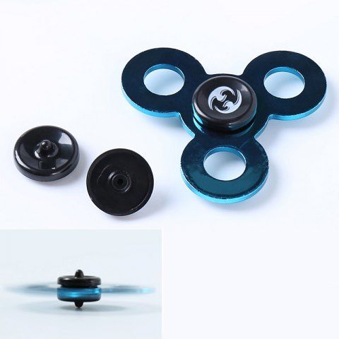 Blue Focus Toy Multipurpose Metal Spin Top Fid Spinner