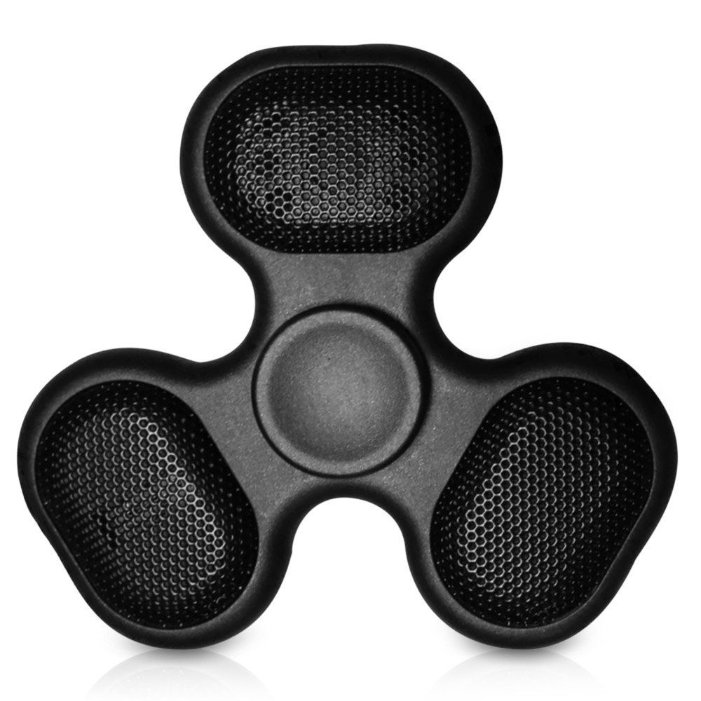 

Focus Toy LED Bluetooth Speaker Musical Triangle Hand Spinner, Black