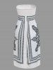 Tribal Print Bohemian Strapless Dress -  