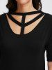 cut choker t shirt