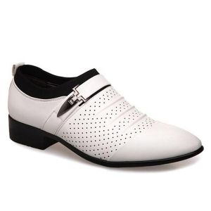 Pleated Breathable Formal Shoes