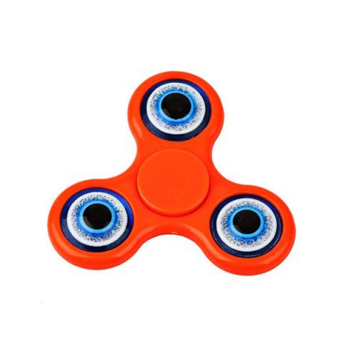 Red Focus Toy Devil Eyes Hand Fidget Spinner  RoseGal.com 