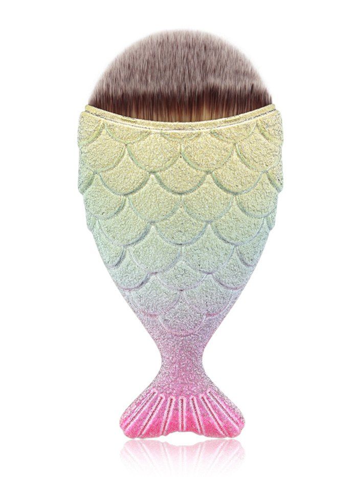 Buy Portable Mermaid Facial Makeup Brush  