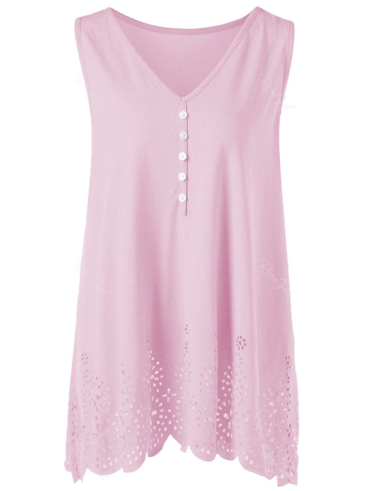 plus size scalloped top