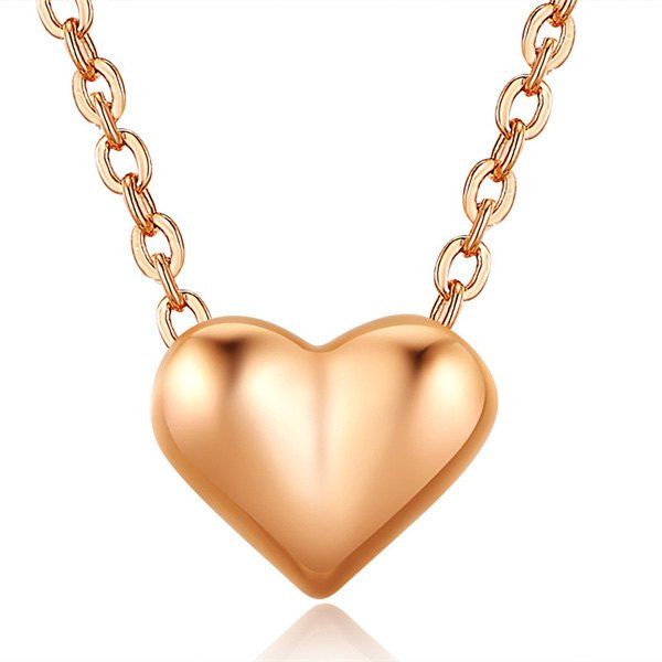 Hot Heart Shape Collarbone Pendant Necklace  