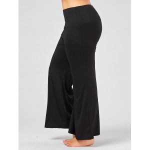 plus size high rise palazzo pants