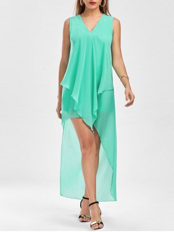 High Low Chiffon Dress