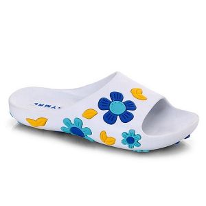 Flat Heel Flower Pattern Slippers