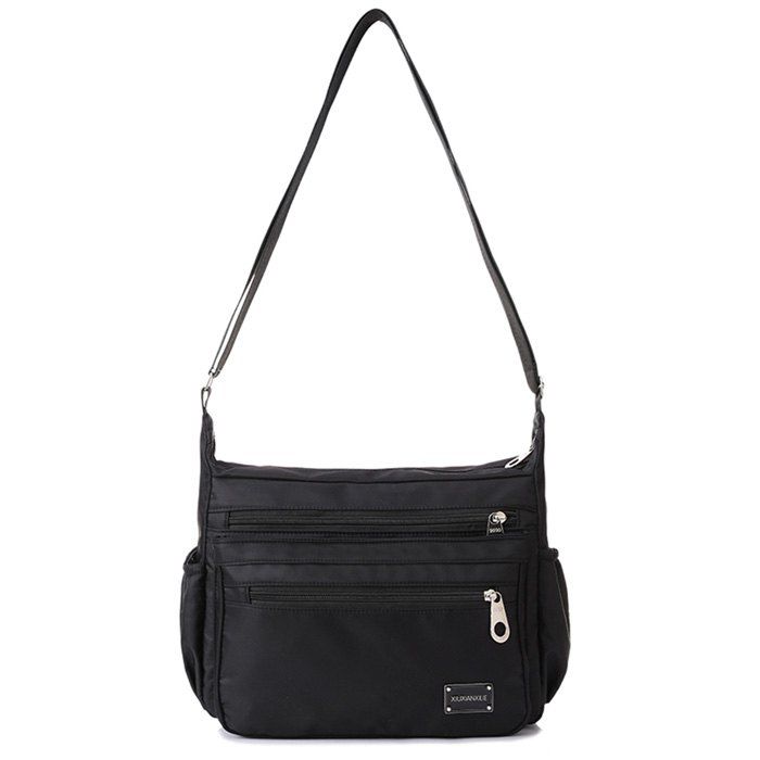 crossbody bag with side pockets