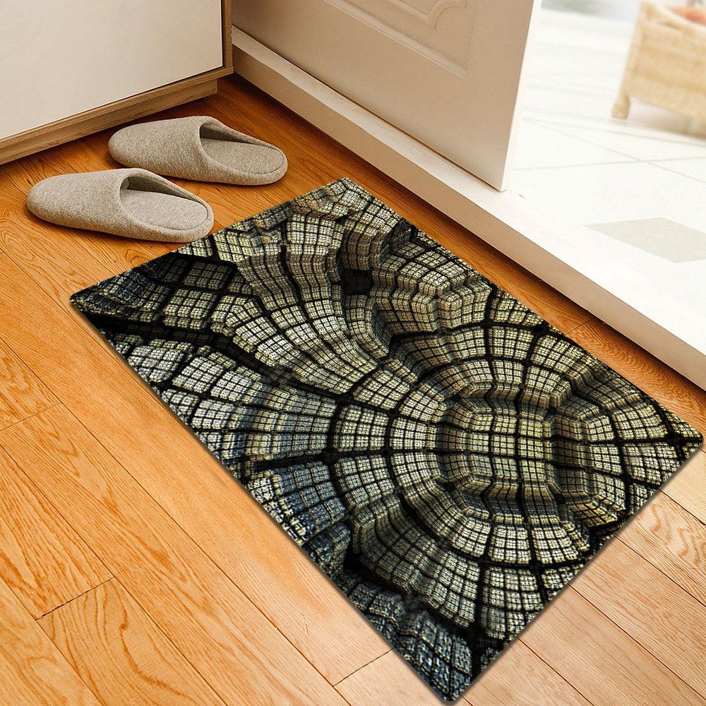 

Patterned Indoor Outdoor Water Absorption Area Rug, Earthy