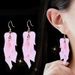 Petals Design Hook Earrings -  