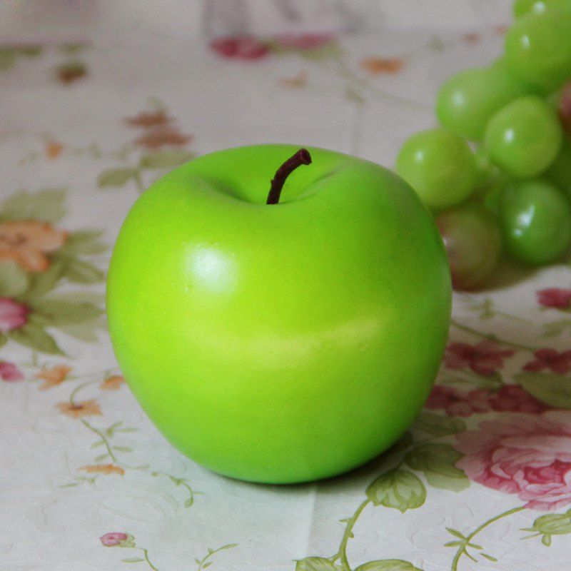 

Foam Decorative Fruit Simulation Artificial Apple, Green