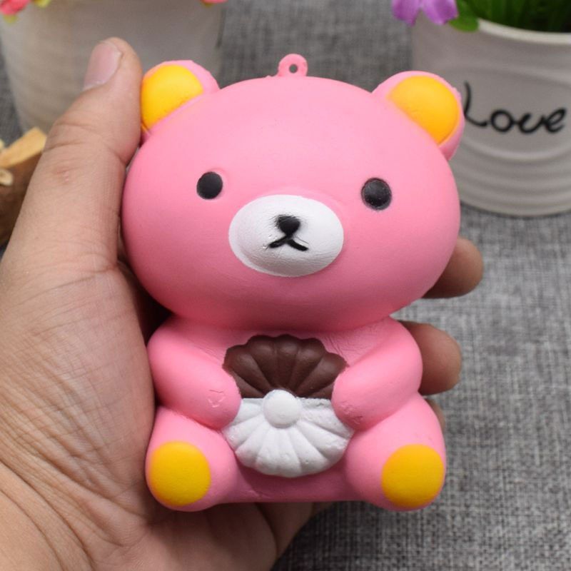 pink bear squishy