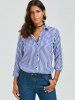 Stripes Long Sleeve Formal Shirt -  