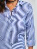 Stripes Long Sleeve Formal Shirt -  