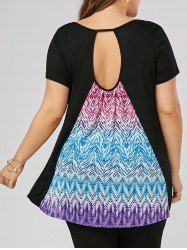 cut out tops plus size