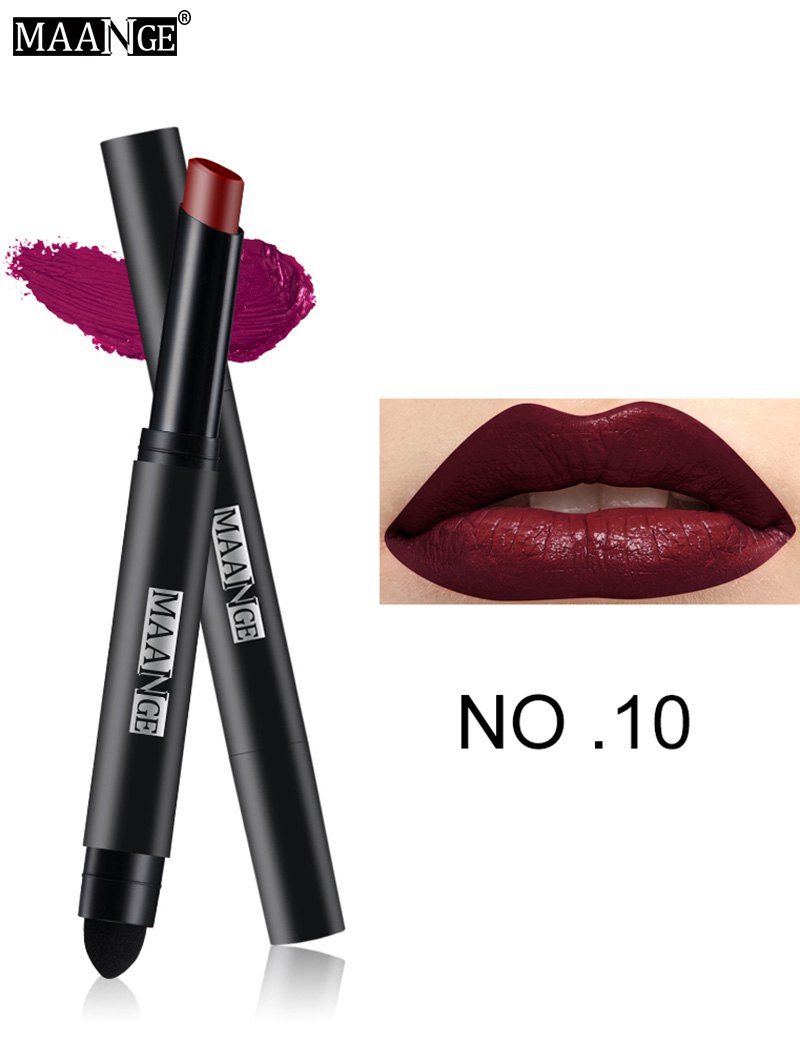 

Double-headed Matte Lasting Air Lipstick Pen, # 10