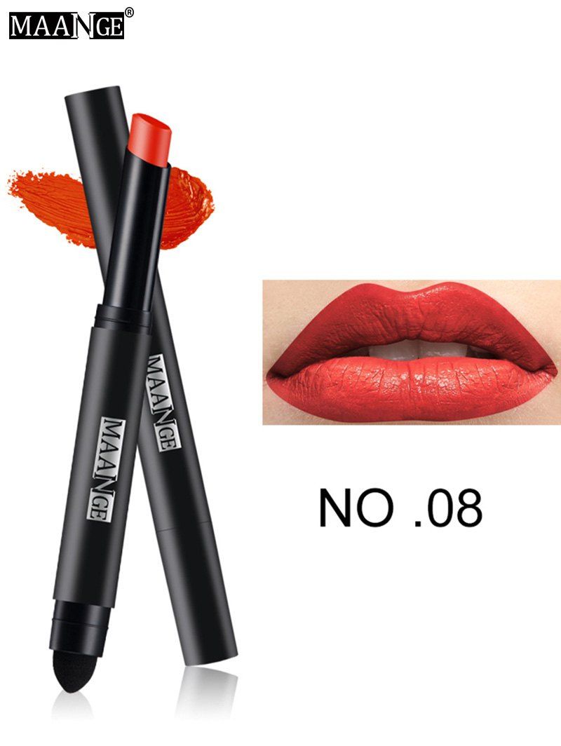 

Double-headed Matte Lasting Air Lipstick Pen, #08