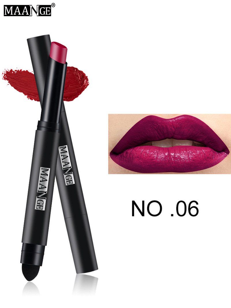 

Double-headed Matte Lasting Air Lipstick Pen, #06