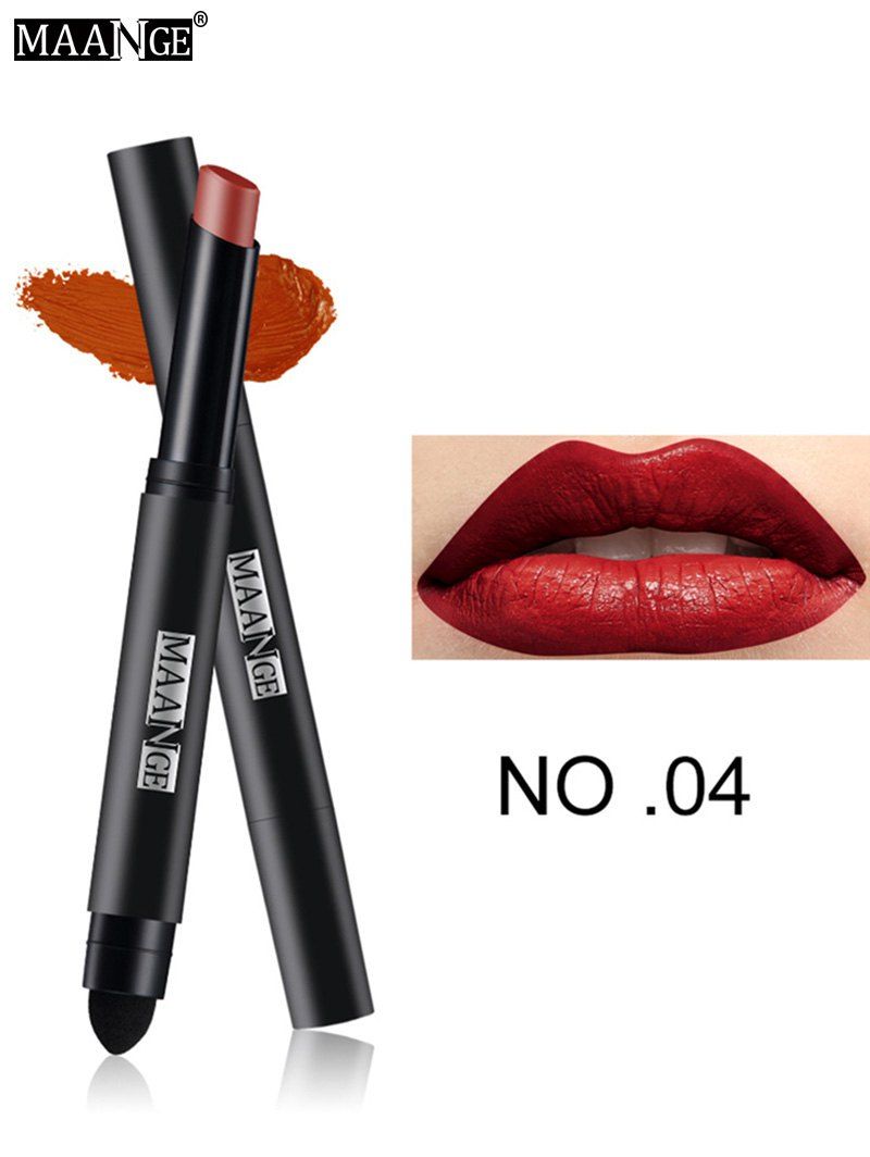 

Double-headed Matte Lasting Air Lipstick Pen, #04