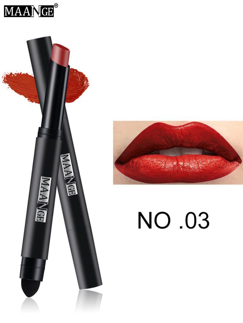 

Double-headed Matte Lasting Air Lipstick Pen, #03